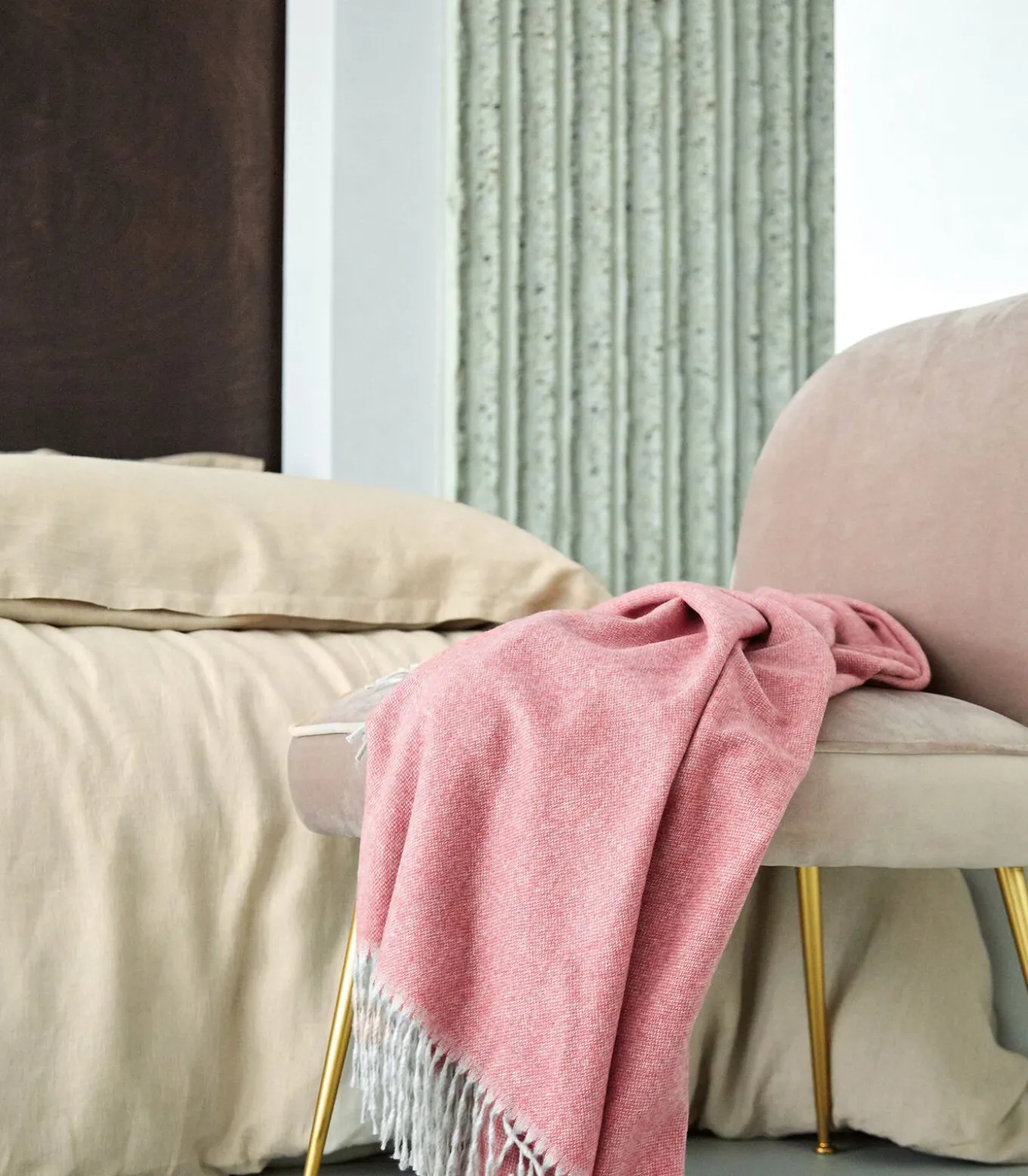 LOUXOR Naturel - Laken linnen Stonewashed