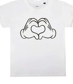 LOVE HANDS - T-shirt - Wit