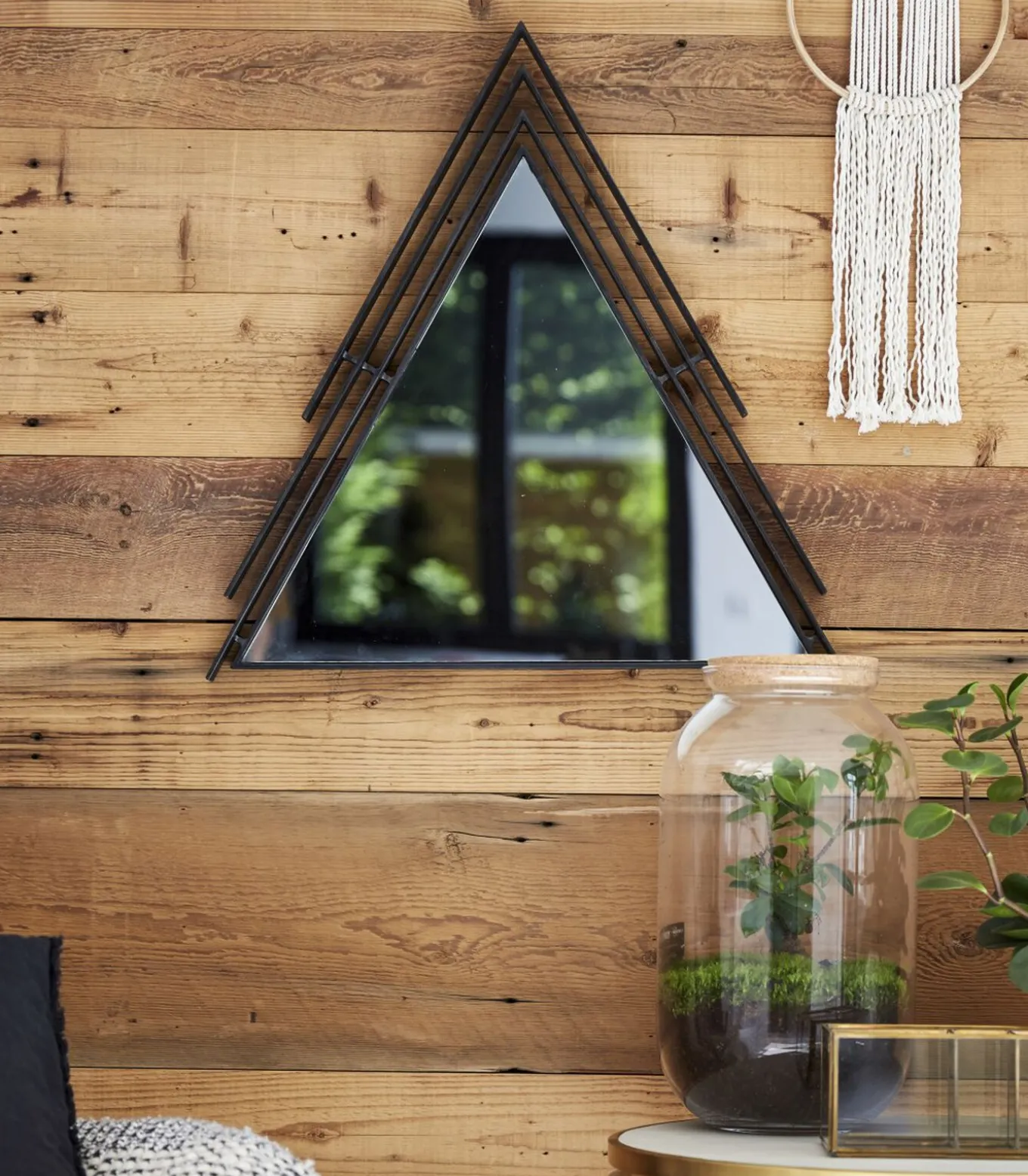 Maho - Metalen spiegel 60 cm