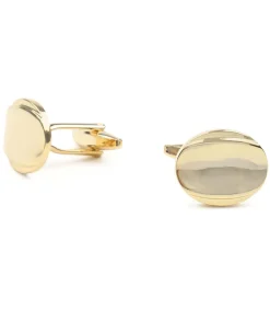 Manchetknoop Ovaal Goud
