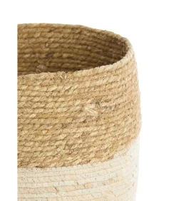 Mand Kenmare - Crème - Ø34cm - Set van 3