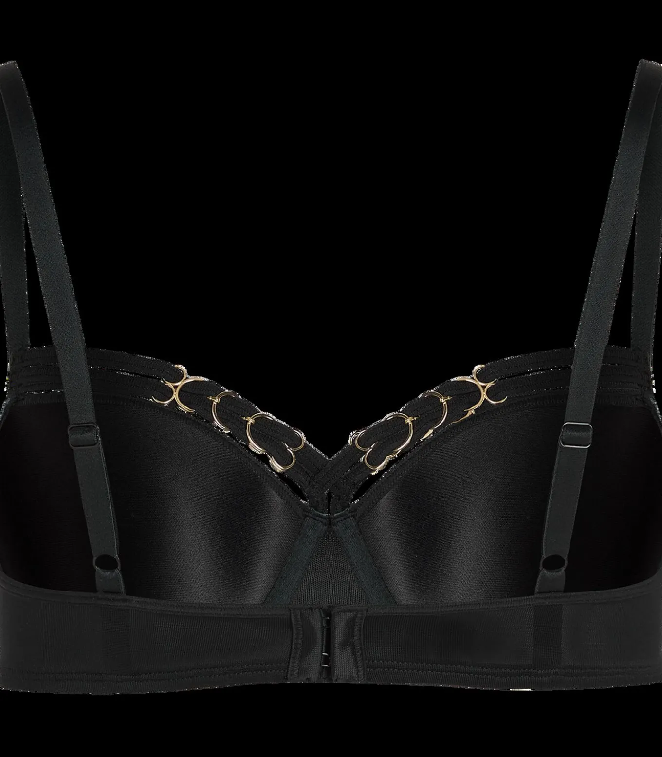 Manjira plunge balconette bh black 75C