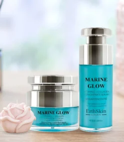 Marine Glow Vitamine C + Collageenconcentraat Serum + Marine Concentraat Crème