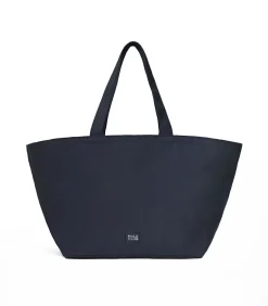 Marineblauwe shopper bag Sloane met Polo Club-opdruk Established 2012