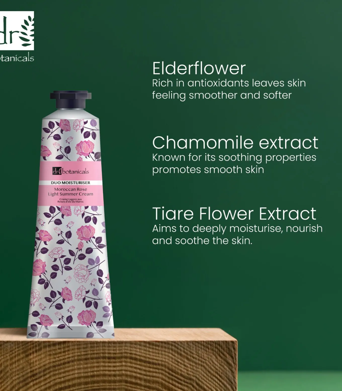 Marokkaanse Roos Lichte Zomer DUO Crème