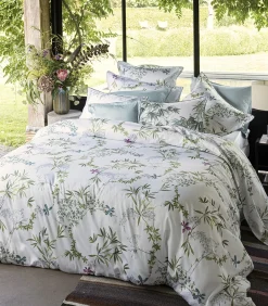 Matin - Laken in katoen satijn met print