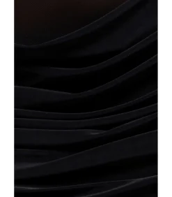 Maxi-jurk “Gathered Off The Shoulder Mesh Waist Panel Maxi Dress”