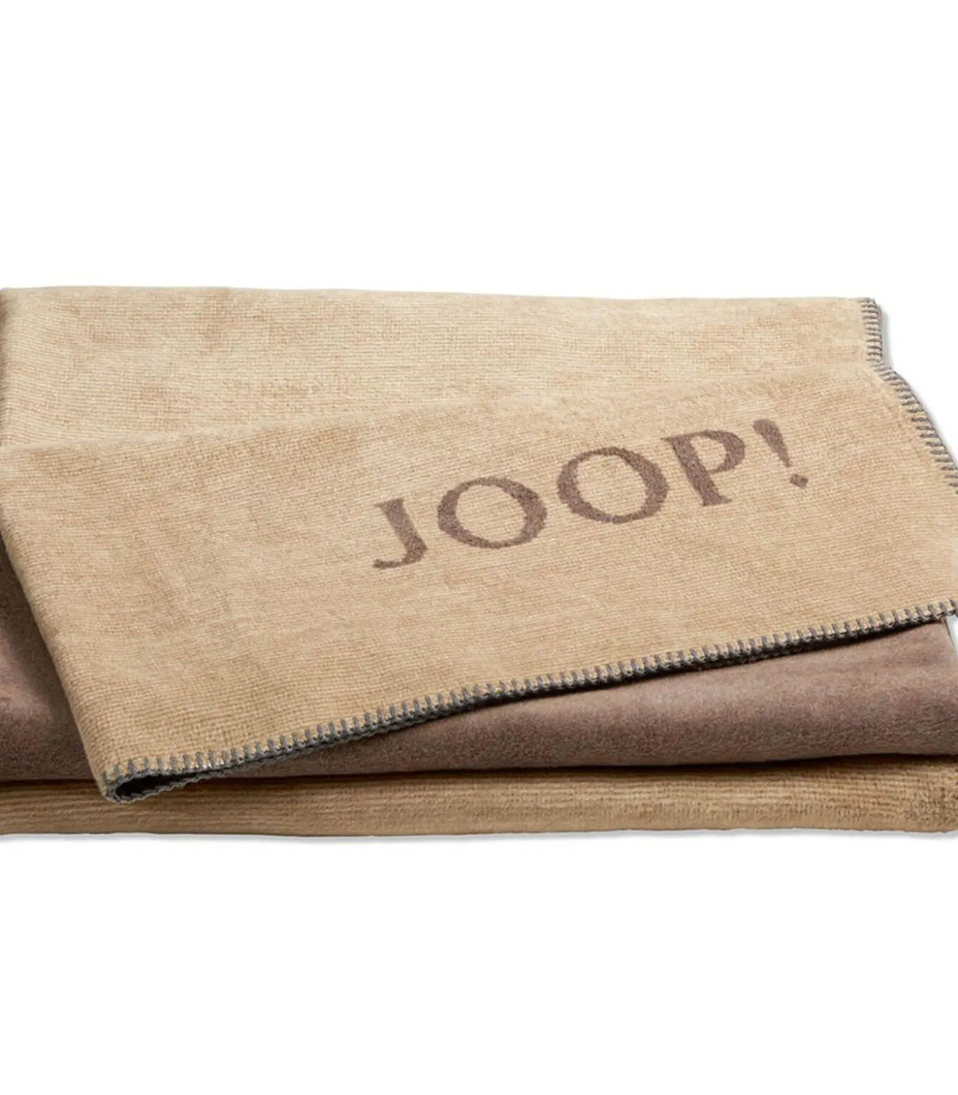 Melange-Doubleface - plaid deken