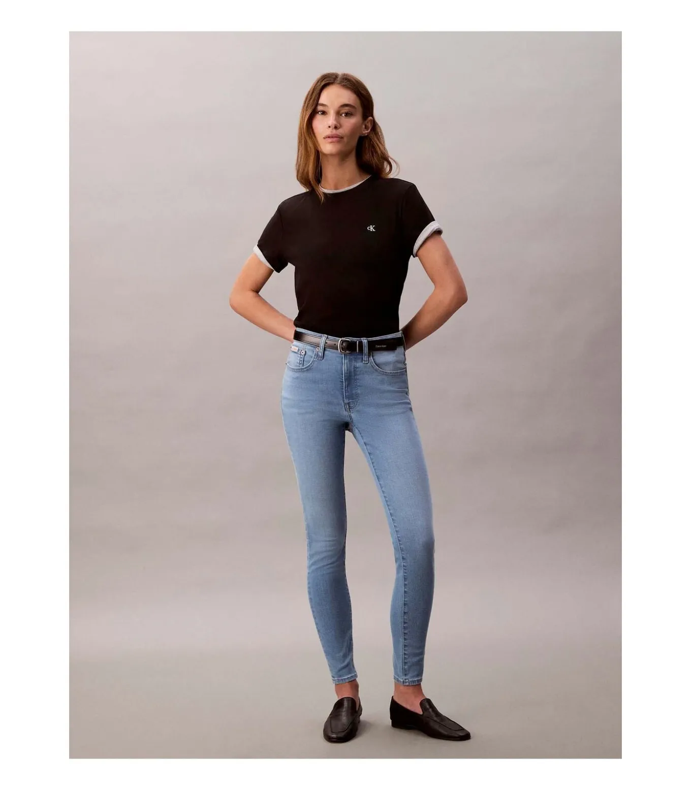 Mid Rise Skinny Ligh