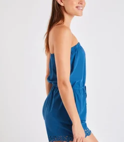 Middernachtblauwe playsuit Purdey Huawei