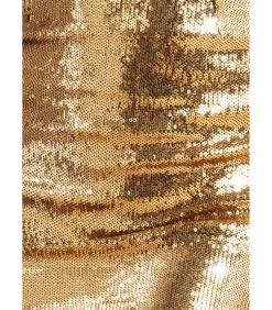 Midi-jurk “Liquid Sequin Boobtube Midaxi With Corsage”