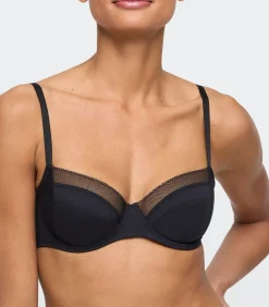 MILAO zwart volle cup bh