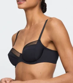 MILAO zwart volle cup bh