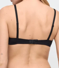 MILAO zwart voorgevormde bh - hartvorm