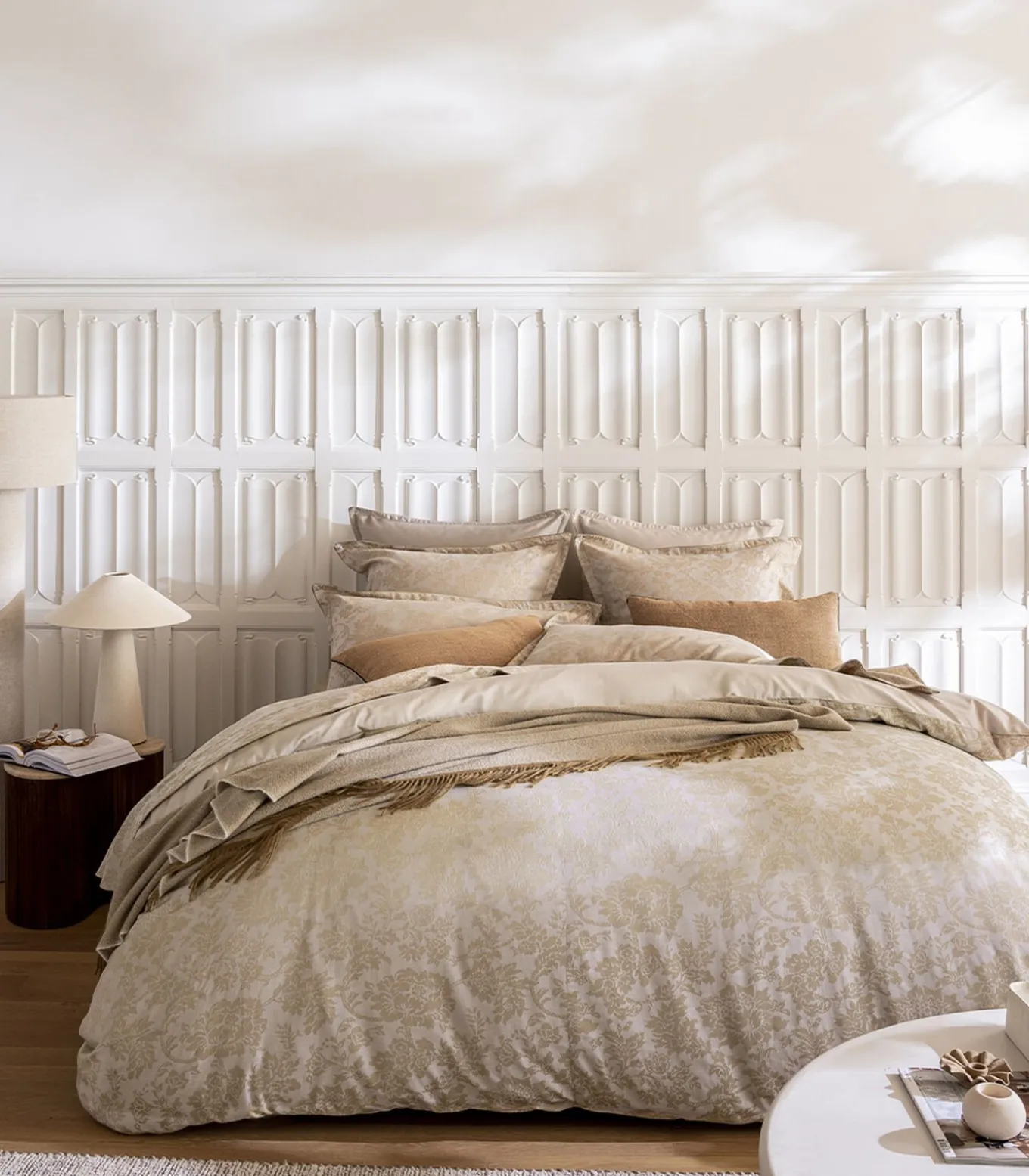 Mémoire - Laken in katoenen jacquard