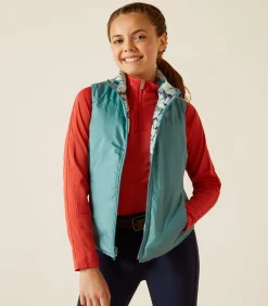 Mouwloos donsjack voor meisjes Bella