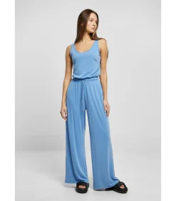 Mouwloze jumpsuit modal grote maten vrouwen