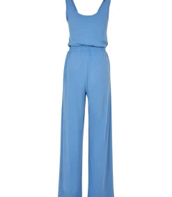 Mouwloze jumpsuit modal grote maten vrouwen
