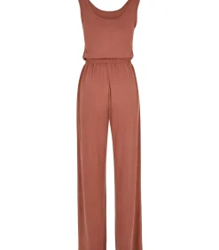 Mouwloze jumpsuit modal grote maten vrouwen