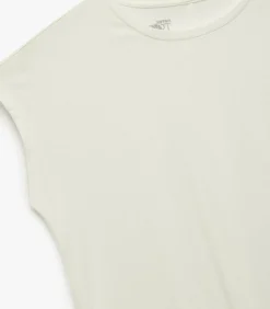 Mouwloze T-shirt Ronde Hals Modal