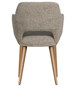 Murat Eetkamerstoelen Houten Naturel Poot - Naturel - Set van 6