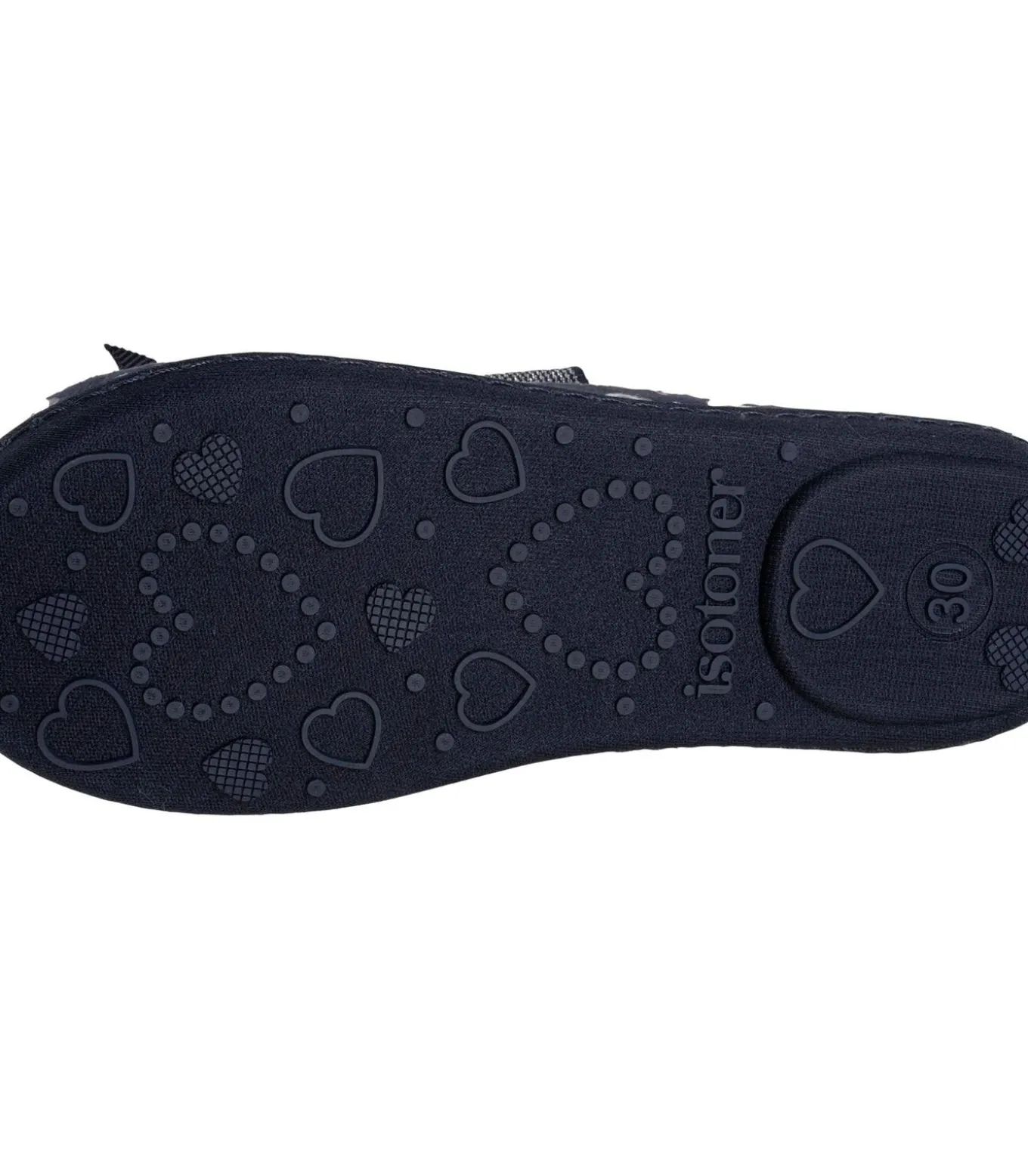 Navy panda pantoffels voor kinderen