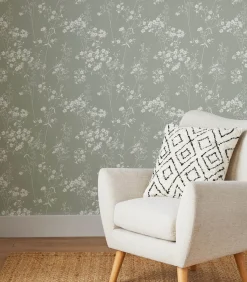 Next - Vliesbehang - Leaf Sage - 1000x52
