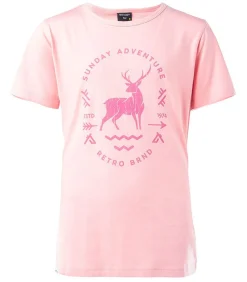 NINA - T-shirt - Oud Roze