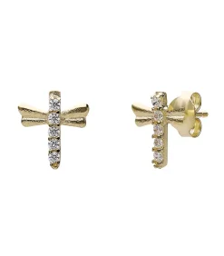 Oorbellen 9 Karaat - Goudkleurig