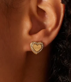 Oorbellen Staal - Goudkleurig