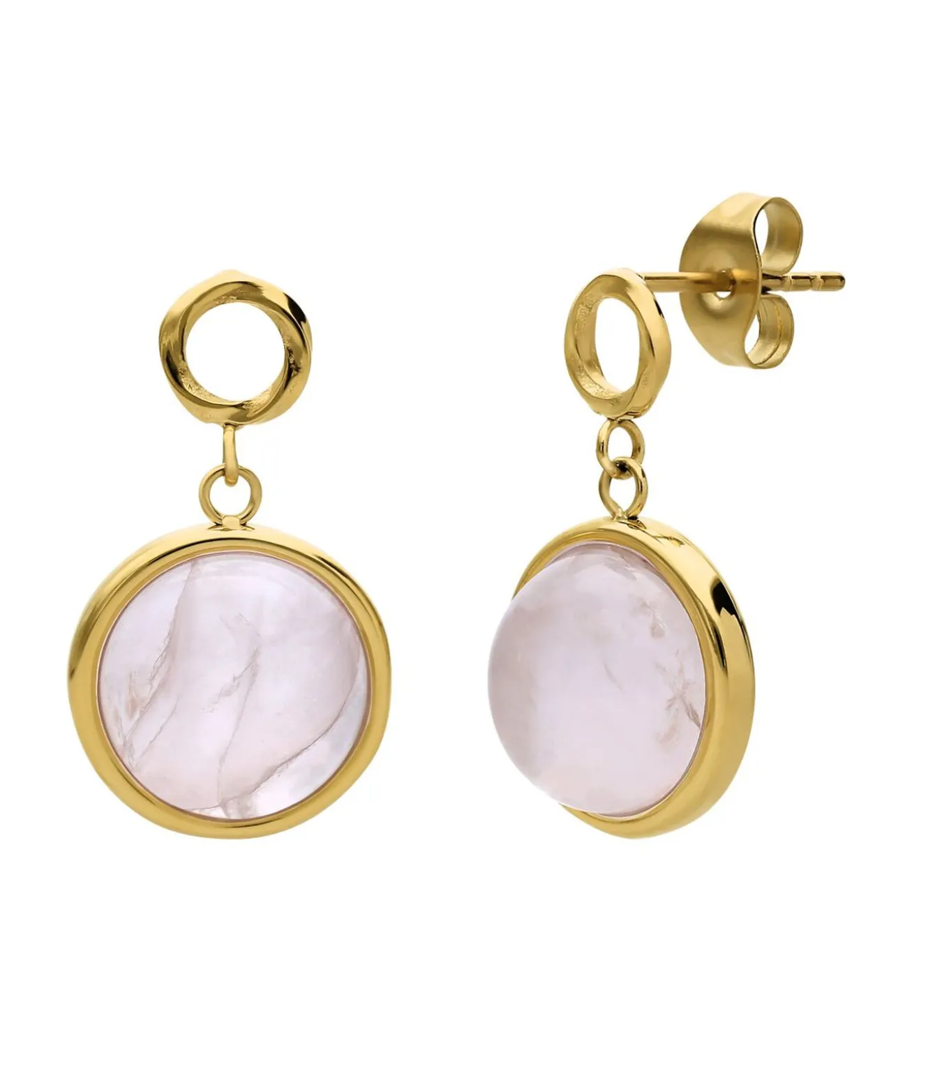 Oorbellen Staal - Goudkleurig