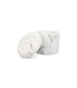 Opbergpot 9,5xH9,5cm marble white Suds