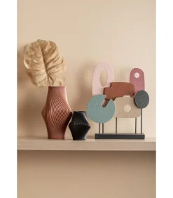 Ornament Abstract Art - Multicolor - 36x9.5x44cm