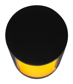 Oswin - Wandlamp - Zwart