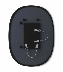 Ovale wandspiegel Hub