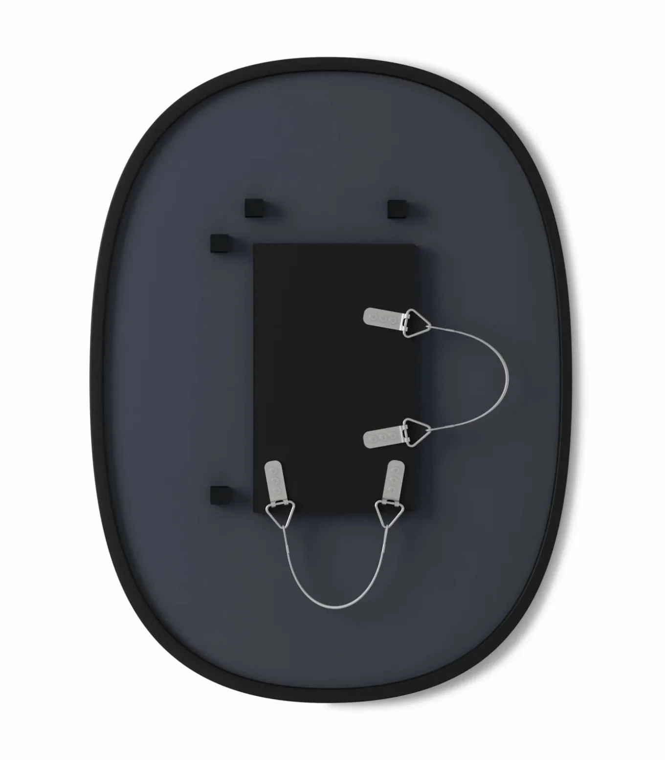 Ovale wandspiegel Hub