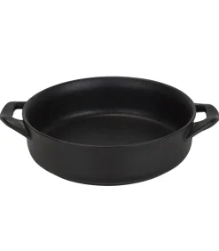 Ovenschaal Yara - Zwart - 26 x 24 x 5 cm / 1.75 liter