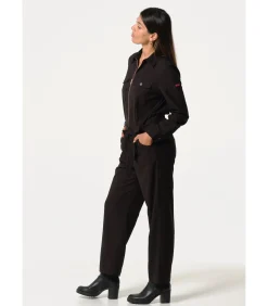 Overall met ritssluiting en borstzakken