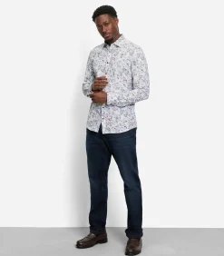 Overhemd Jersey Shirt Level 5 Design Wit