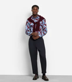 Overhemd Level 5 Designshirt Bordeaux