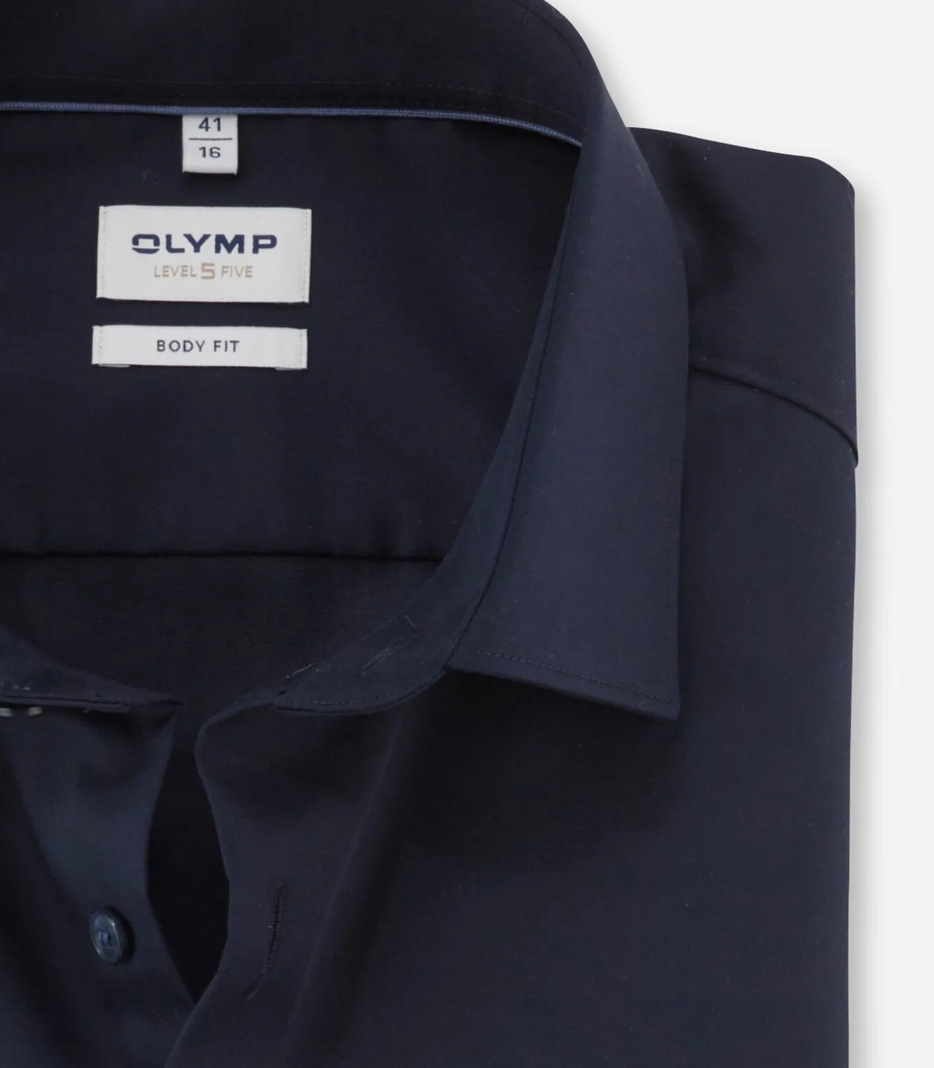 Overhemd Level 5 Stretch Blauw