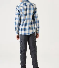 Overhemd met geruite print