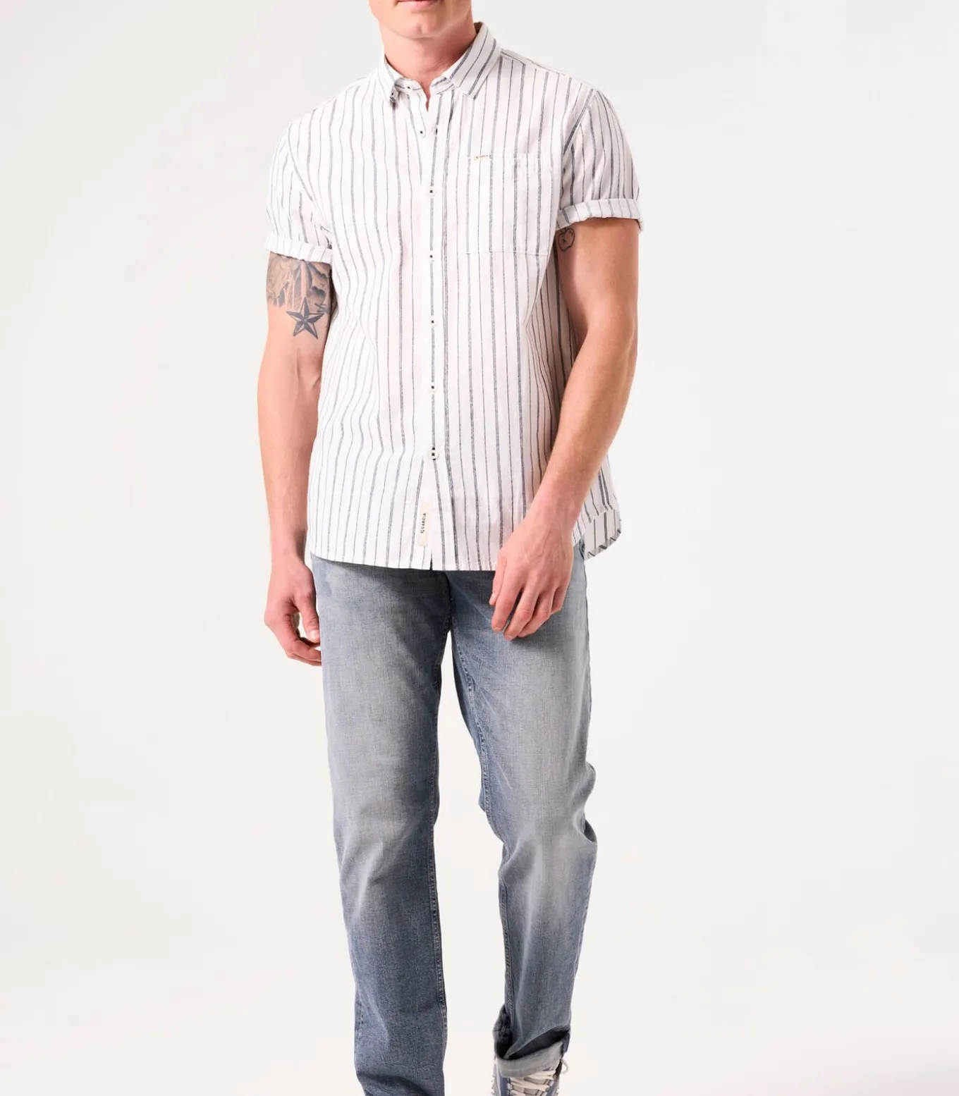 Overhemd met strepen