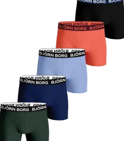 5-Pack jongens boxershorts - Core - Multipack katoenen jongens onderbroeken