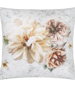 Pahari Tuberose - Kussensloop in katoen perkal met print