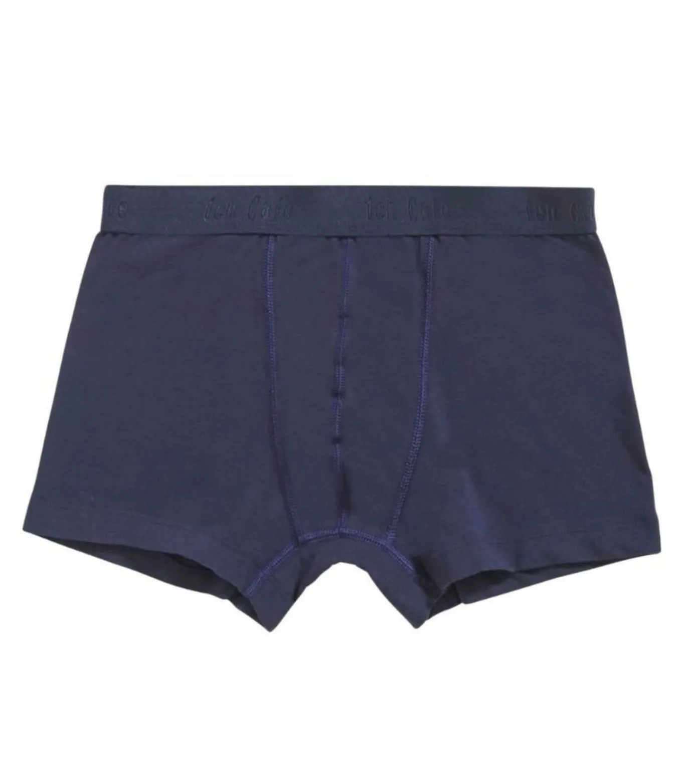 2-pak Jongens boxershorts Organic - Biologisch katoenen kinder onderbroeken - Zwart - Grijs - Donkerblauw