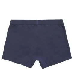 2-pak Jongens boxershorts Organic - Biologisch katoenen kinder onderbroeken - Zwart - Grijs - Donkerblauw