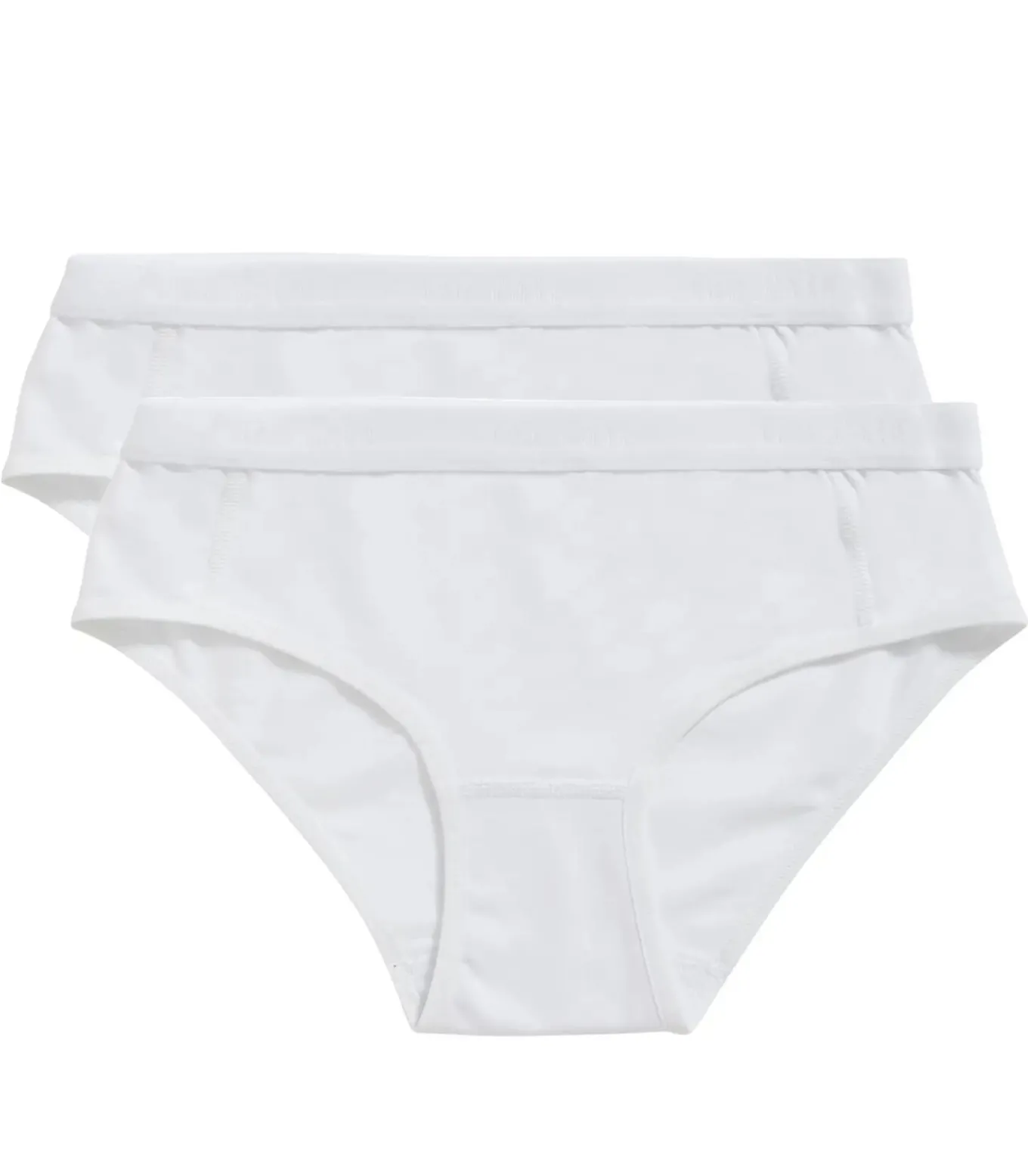 2-pak meisjes Hipsters Organic 31985 - Meisjes onderbroek Biologisch katoen