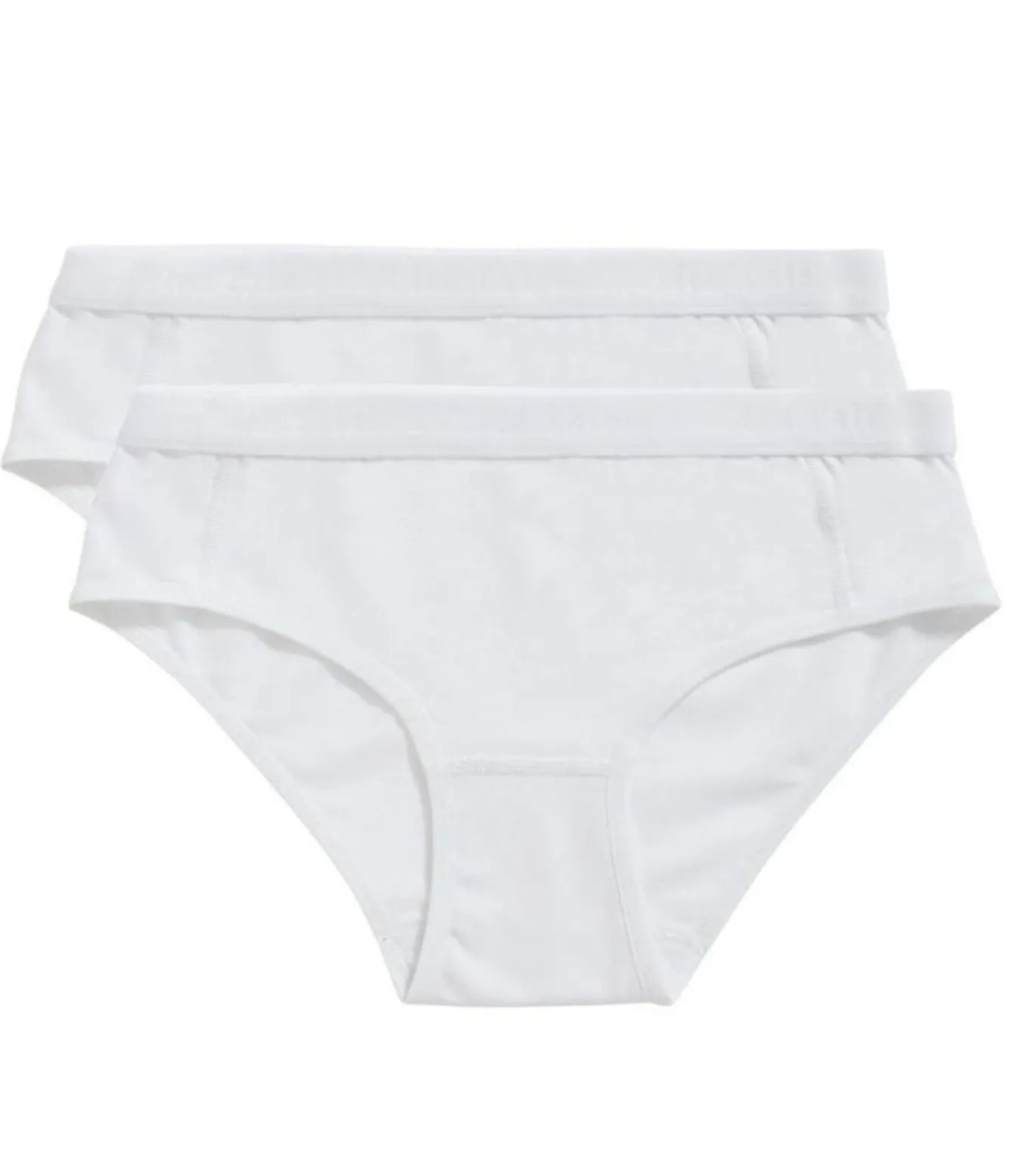 2-pak meisjes Hipsters Organic 31985 - Meisjes onderbroek Biologisch katoen