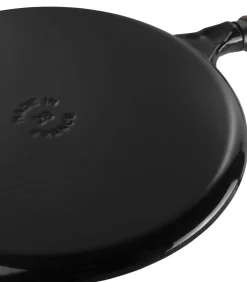 Pannenkoekenpan - Zwart - ø 28 cm - geëmailleerde anti-aanbaklaag